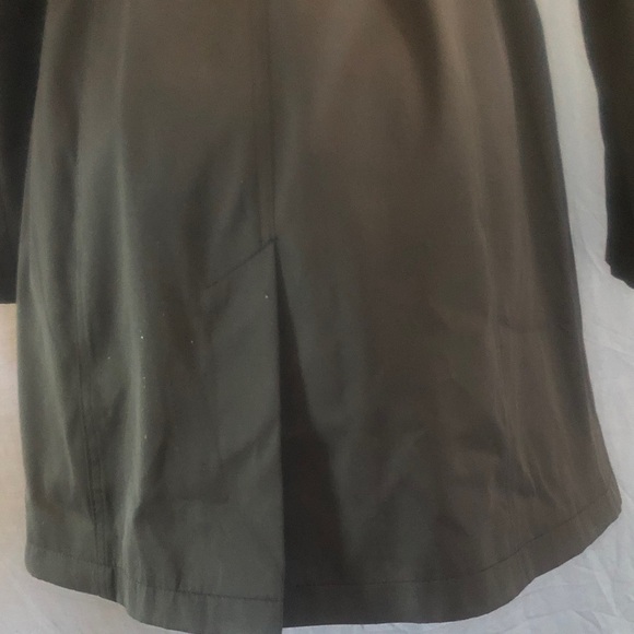 Via Spiga Black Trench Coat (M) - Picture 10 of 12